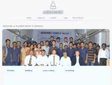 Tablet Screenshot of aeromec.in
